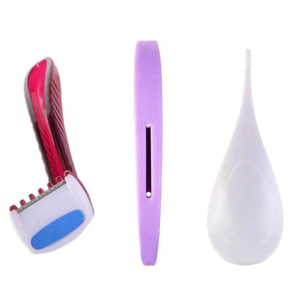 Women Bikini Dedicated Privates Shaving Stencil Sexy Female Pubic Hair Razor Intimate Shaping Tool