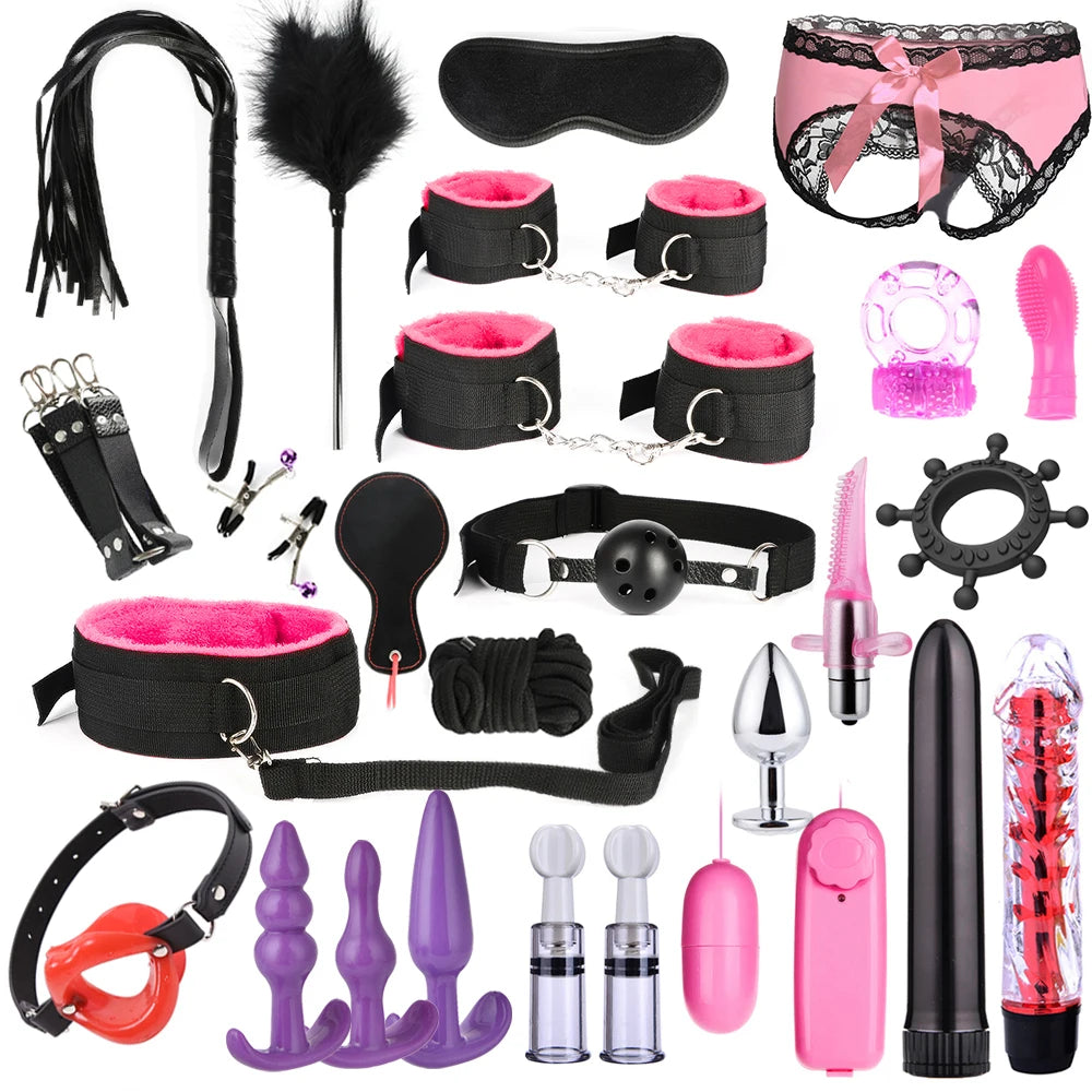 44 Cm PU Leather Whip, Whip Plush, Nylon Plush, Sex Handcuffs, Slave Restraint, Exotic Accessories, Toy Couple, Adult Game Play