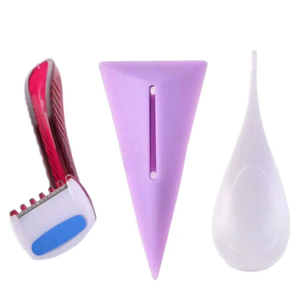 Women Bikini Dedicated Privates Shaving Stencil Sexy Female Pubic Hair Razor Intimate Shaping Tool