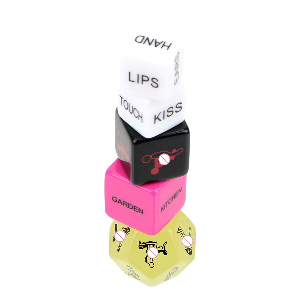 5 Pcs/Set Sex Dice Love Sexy Posture Humour Gambling Sex Erotic Products Adult Sex Toys Sex Toys for Couple