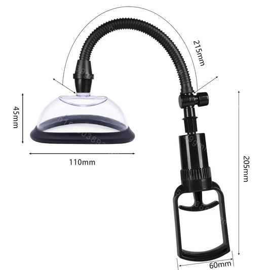 Breast & Buttocks Enhancement Pump Lifting Vacuum Suction Cupping Therapy Device Pussy Pump Stimulate Butt Enhance Cupping Cups