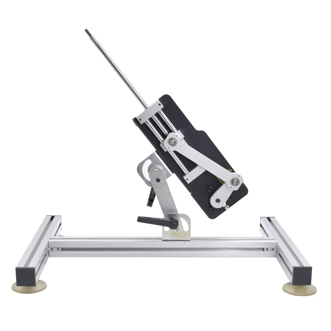 DIY Worm Gear Reciprocating Motion Actuator 50W High Speed 280Rpm Adjustable Angle Controller Aluminum Alloy Support