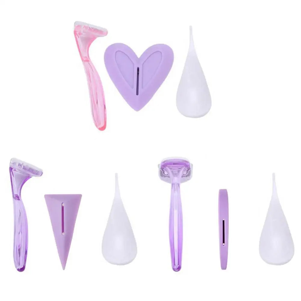 Professional Painless Remover Hair Secret Bikini Privates Parts Epilator Hair Removal Pubic Hair Shaving Template Wax Ra