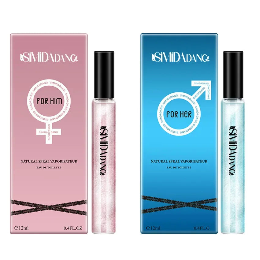 12Ml Women & Men Fashion Secret Perfume Fragrances Pheromone Passion Body Emotions Spray Pheromone Attract Female & Male