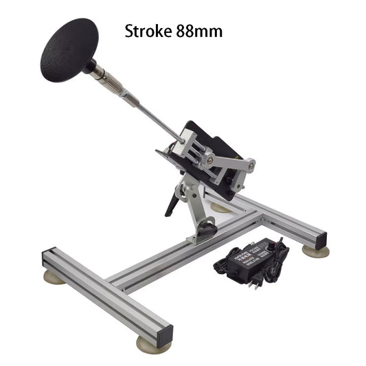 DIY Worm Gear Reciprocating Motion Actuator 50W High Speed 280Rpm Adjustable Angle Controller Aluminum Alloy Support